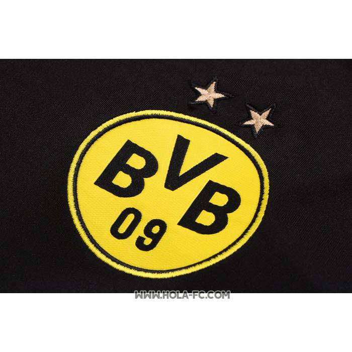 Camiseta Polo del Borussia Dortmund 2022-2023 Negro y Amarillo